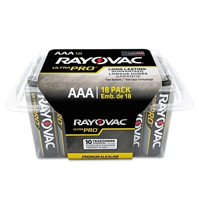ULTRAPRO ALKALINE AAA PACK RECLOSABLE